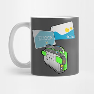 Icoca Toica metro gate Mug